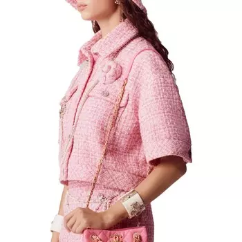 Пиджак женский Chanel, розовый