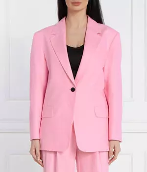 Пиджак женский Hugo приталенный, розовый