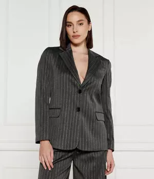 Пиджак женский Liu Jo элегантный в полоску, серый