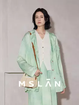 Пиджак женский Mslan, зеленый