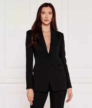 Пиджак женский Pinko с глубоким вырезом, черный