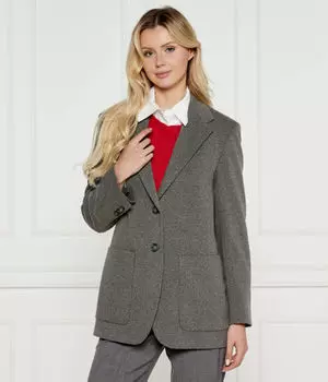 Пиджак женский Weekend Maxmara с накладными карманами, серый