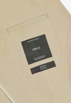 Пиджак Zurich Mango, бежевый