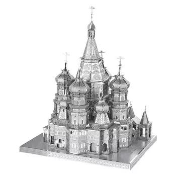 Piececool Metal Puzzle 3D Модель - Собор Василия Блаженного