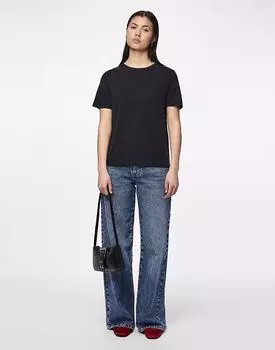 Pieces - Футболка черного цвета