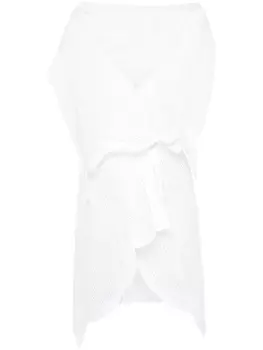 Pierantoniogaspari пальто без рукавов, белый