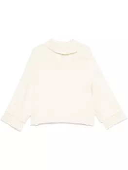 PierAntonioGaspari свитер из вирджинской шерсти, белый