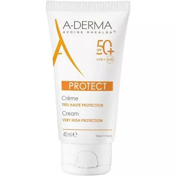 Pierre Fabre, A-Derma Protect, крем, очень высокая защита от солнца, SPF 50+, 40 мл