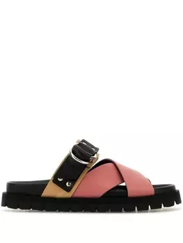 Pierre Hardy шлепанцы Cross Rider, розовый