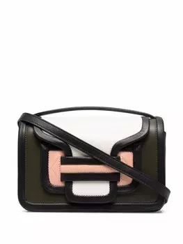 Pierre Hardy сумка-тоут Alpha в стиле колор-блок, зеленый