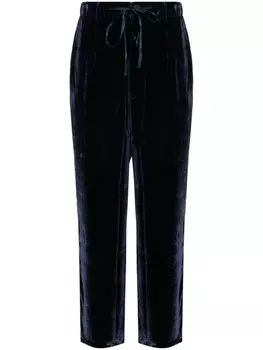 Pierre-Louis Mascia бархатные брюки, синий