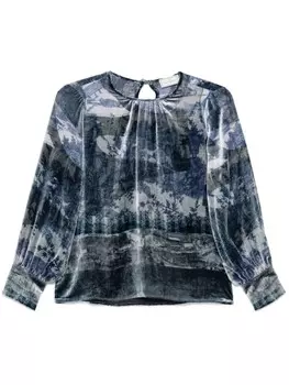 Pierre-Louis Mascia блузка Kanpur, синий