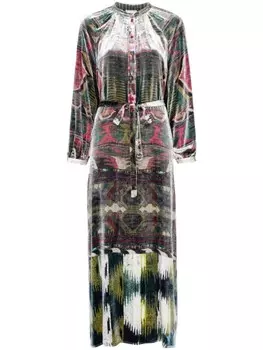 Pierre-Louis Mascia платье макси Kanpur, зеленый