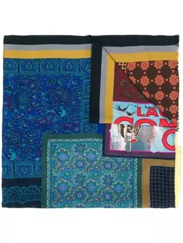 Pierre-Louis Mascia шарф Aleo, синий