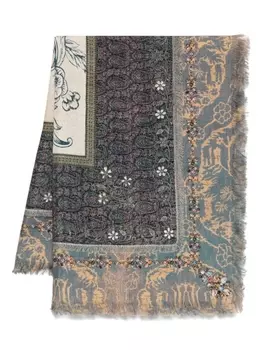 Pierre-Louis Mascia шарф Aloeuw, нейтральный цвет