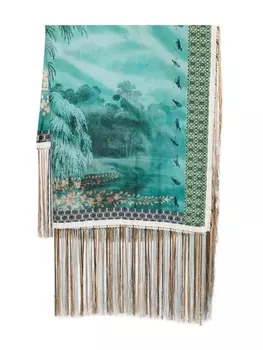 Pierre-Louis Mascia шарф Aloewon, синий