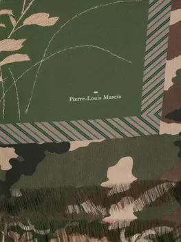 Pierre-Louis Mascia шарф из алоэ, зеленый