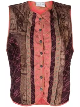 Pierre-Louis Mascia стеганый жилет Alosol, фиолетовый