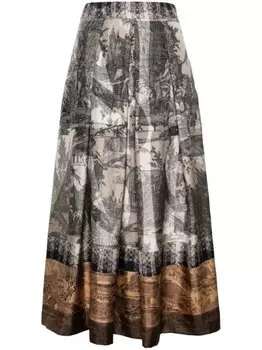 Pierre-Louis Mascia юбка Cialda, нейтральный цвет