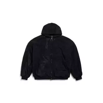 Pigalle Outwear Толстовка с капюшоном на молнии BALENCIAGA, черный