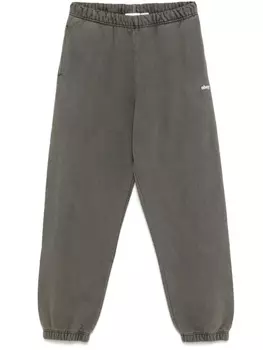Пигментные спортивные штаны Obey с заглавными буквами, серый