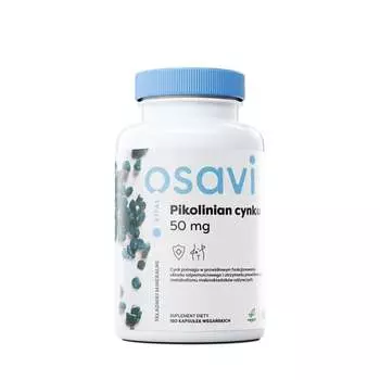 Пиколинат цинка Osavi, 50 мг 180 веганских капсул