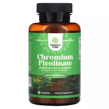 Пиколинат хрома Nature's Craft, 90 капсул