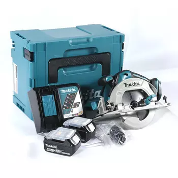 Пила электрическая Makita DHS680RMJ + два аккумулятора 18V/4.0Ah