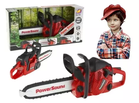 Пила на батарейках в красной коробке Gazelo