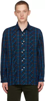 Pilgrim Surf + Синяя рубашка Don't Supply Pilgrim Surf + Supply