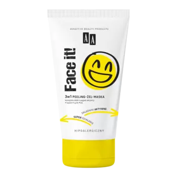 Пилинг-гель-маска для лица Aa Face It!, 150 мл