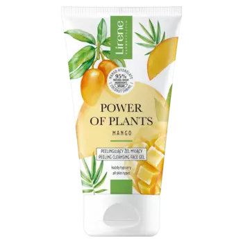 Пилинг очищающий гель для лица Lirene Power Of Plants, 150 мл