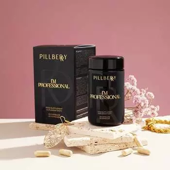 Pillberry, I'm Professional, добавка для памяти, энергии и концентрации, 60 капсул. Inne