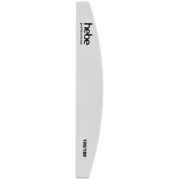 Пилочка для ногтей 100/180 лодочка, 1 шт. Hebe Professional Nail file