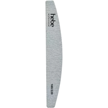 Пилочка для ногтей 180/220 лодочка, 1 шт. Hebe Professional Nail file