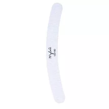Пилочка для ногтей, белая, 1 шт. Mylaq