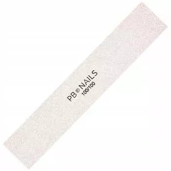 Пилочка для ногтей, Пластина, 100/100, 1 шт. PB Nails