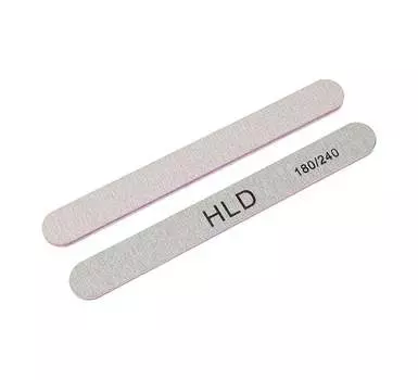 Пилочка для ногтей, прямая, #180/240 HLD