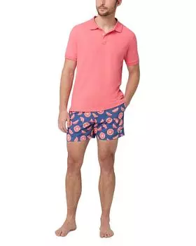 Пима-хлопковая пике-поло TOM & TEDDY, розовый