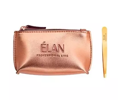 Пинцет для бровей Elan Gold в футляре Elan Gold Inna Marka