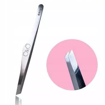 Пинцет для бровей с ручной заточкой, Oko, Tweezer Easy Project Lashes