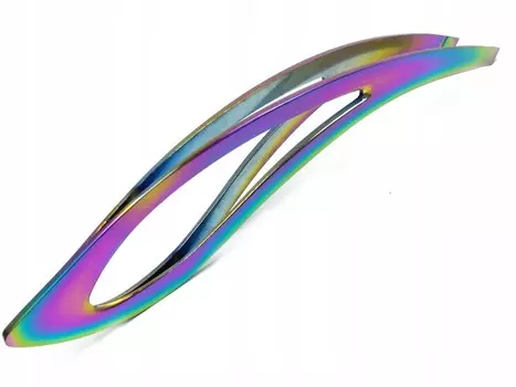 Пинцет косметический RAINBOW TEAR, скошенный для бровей Prima Beauty