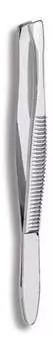 Пинцет косметический скошенный, серебро, 1 шт. Donegal