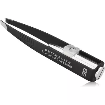 Пинцет со светлым и скошенным кончиком, Beter