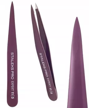 Пинцет Сталекс, Pro Expert 11/5B для коррекции бровей Staleks