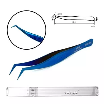 Пинцет Vetus MCS-30A, синий