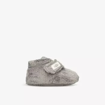 Пинетки Bixbee махровые 6 месяцев - 1 год Ugg, серый