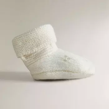 Пинетки Zara Home Cashmere, кремовый