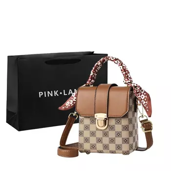 Pink·Land Женская сумка через плечо, Апельсин