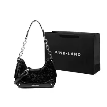 Pink·Land Женская сумка через плечо, Белый